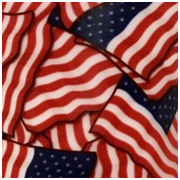 American Flag transfer pattern