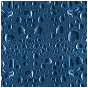 blue raindrops transfer pattern