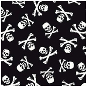 skulls transfer pattern